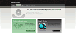 Desktop Screenshot of beesnest.com